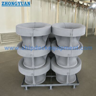 Casting Steel Bulwark Mounted Panama Chock for Ship Mooring | JIS F 2017 Type BC