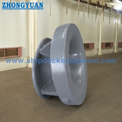 Casting Steel Bulwark Mounted Panama Chock for Ship Mooring | JIS F 2017 Type BC