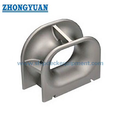 310–360 mm Deck-Mounted Fabricated Steel Panama Chock | JIS F 2017-1982 Type AP for Ship Mooring