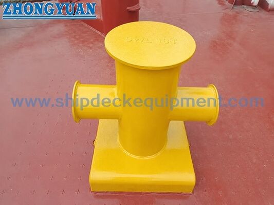 150–350 mm Ship Cross Bitt Bollard | CB/T 3845-2000, Cruciform Design for Ship Deck Mooring
