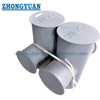 150–350 mm Welded Steel Pipe Cross Bitt | JIS F 2804-1976 for Ship Mooring