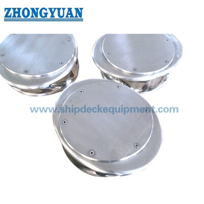 Polished Stainless Steel Button Chock | Mirror Polished Mooring Rope Guide for Inland, Yacht and Workboat Mooring