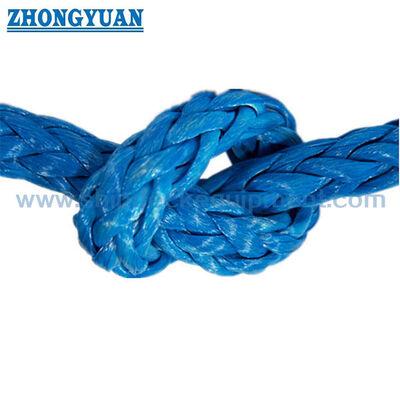 8-Strand Polypropylene Marine Mooring Rope | Floating PP Rope for Ship Mooring and Winch Packages