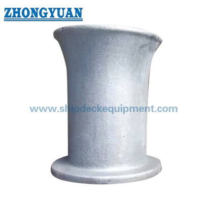 8" & 10" Cast Steel Single Bitt Bollards for Barges & Workboats | Thru-Deck & Flush-Weld Types