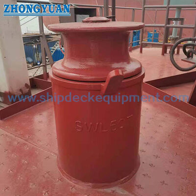 DIN 81907 Form A Casting Roller Pedestal Roller Fairleads Ship Mooring Equipment