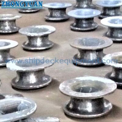 Casting Steel 6" 8" 10" Marine Button Chock ASTM A27-70-36 Ship Mooring Equipment
