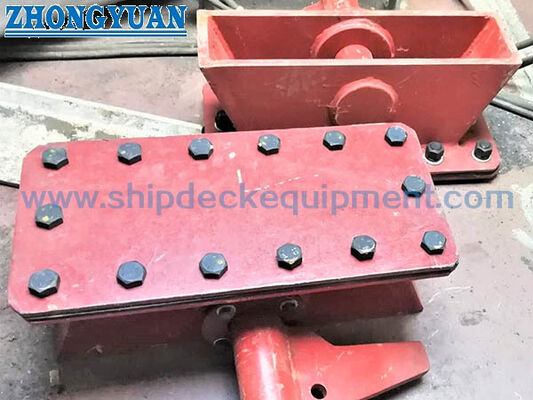 JIS F 2025 B Fixed Type Ships Anchor Chain Cable Clenches Ship Mooring Equipment