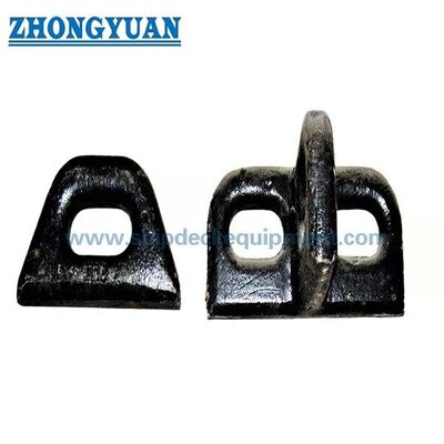 ISO 8146 Forging Material Oval Eyeplate Lifting Eye Plate Ship Mooring Equipment