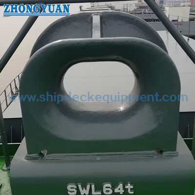 Deck-Mounted Cast Steel Mooring Chock | DIN 81915 Type C, SWL 10 to 320 kN
