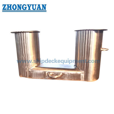 DIN 82607 Stainless Steel Double Bitt Bollard | Shipboard Mooring and Towing Fitting