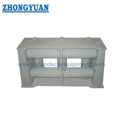 Seven Roller Universal Fairlead with Upper Roller | CB 3062 Type D for Ship Mooring and Towing
