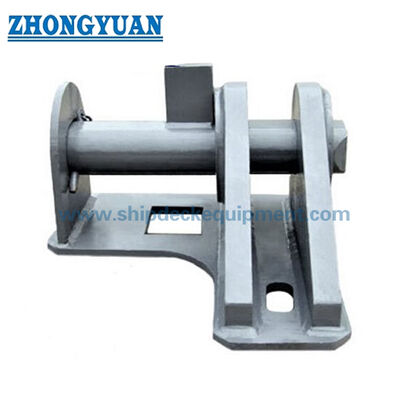 Deck-Mounted Ship Towing Bracket with Sliding Pin | JIS F 2029 Emergency Towing Fitting