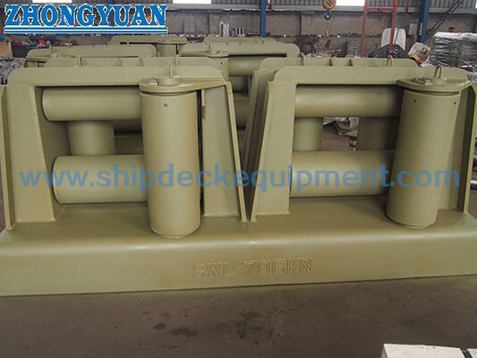Five-Roller Universal Fairlead | ISO 13733 Type 5RL / 5RR for Ship Mooring and Towing