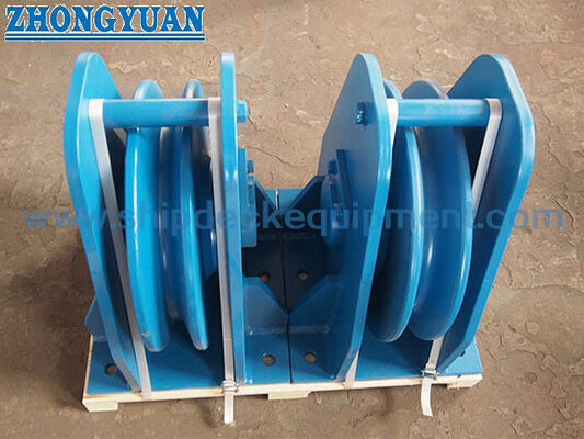 Vertical Wire Rope Guide Sheave Block for Lifting Winches, Ramp Doors and Towing Systems | 20-76 mm Rope