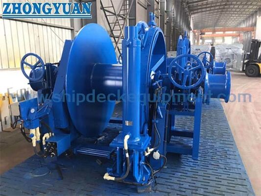 70–1000 kN Marine Hydraulic Towing Winch for Ship Towing | Single or Double Drum