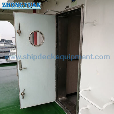 Single-Leaf A-60 Fire-Rated Marine Door | Hinged Steel Door for A-Class Bulkheads