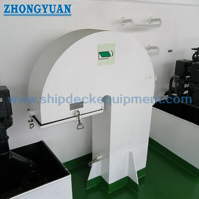 Marine Gooseneck Ventilator with Square Tube for Weather-Exposed Ship Decks | GB 4448 Type B