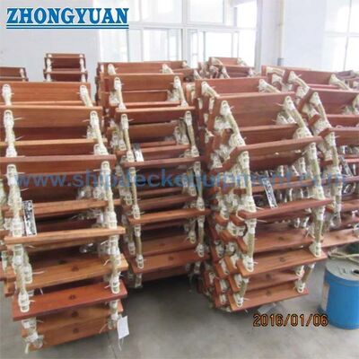 Wooden-Step Marine Embarkation Rope Ladder for Survival Craft | ISO 5489:2008 / SOLAS