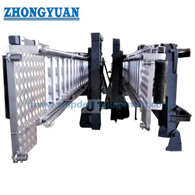 ISO 5488 Single-Flight Aluminum Accommodation Ladder with Fixed Platform | Ship Access and Pilot Transfer