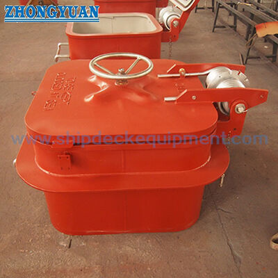 Square Quick-Acting Watertight Hatch Cover with Handwheel for Ship Access Openings | CB/T 3842 Type B