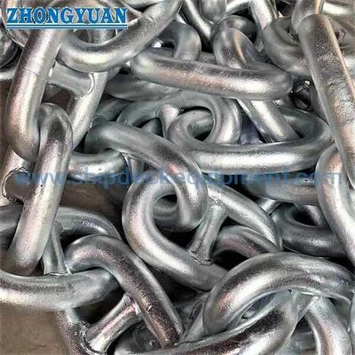 Hot-Dip Galvanized Stud Link Anchor Chain | Grade 2 & Grade 3 for Marine Anchoring