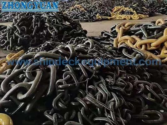 Stud-Link Marine Anchor Chain | U1 U2 U3 Flash-Butt Welded for Ship Anchoring