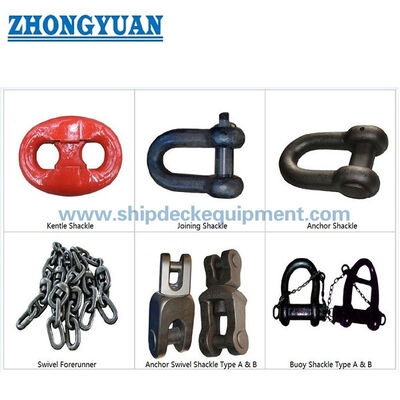 Forged and Cast Steel Anchor Chain Accessories for Marine Anchoring and Offshore Mooring Systems
