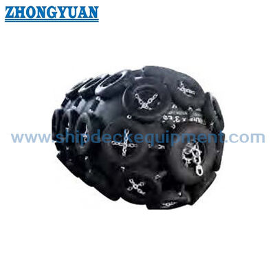 ISO 17357 Net Type Yokohama Floating Pneumatic Marine Rubber Fender