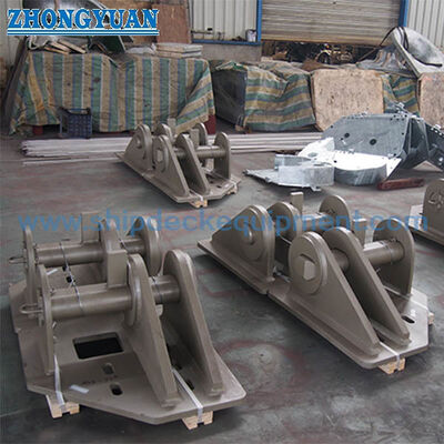SMIT Towing Bracket with Sliding Pin for Ship Emergency Towing Systems