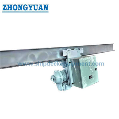 0.5–10T Explosion-Proof Marine Electric Trolley Crane | Pump Room & Engine Room Monorail Hoist