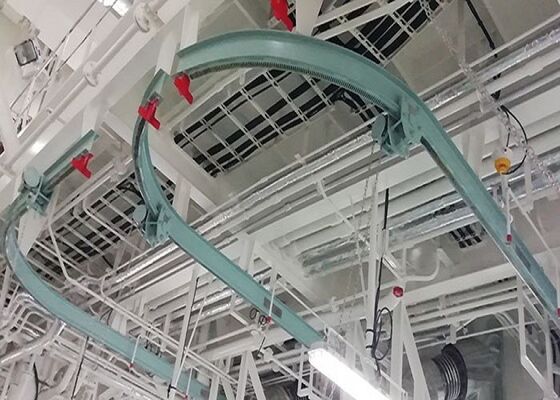 0.5–10T Explosion-Proof Marine Electric Trolley Crane | Pump Room & Engine Room Monorail Hoist