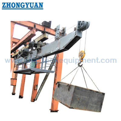 2–5T Twin-Hook Horizontal Travelling Monorail Provision Crane | Port & Starboard Handling
