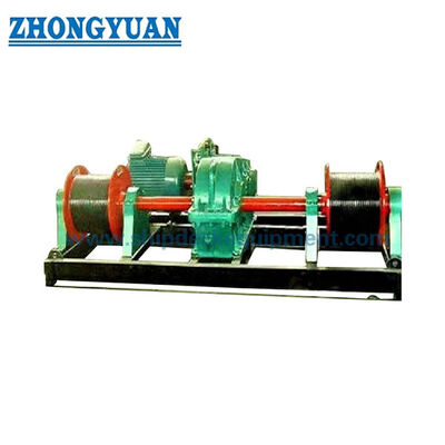 26–32mm Double-Drum Electric Steel Wire Rope Storage Reel | CB 3048 Type As for Ship Deck Equipment