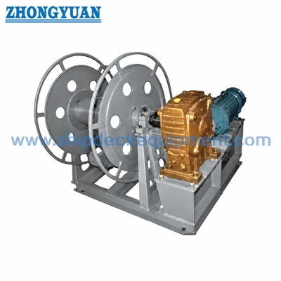 26–32mm Electric Steel Wire Rope Reel | Single Drum Marine Rope Storage for Ship Deck