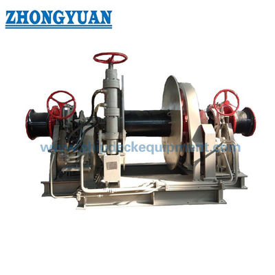 Φ64mm Electric Hydraulic Windlass Mooring Winch Single Gypsy Single Drum