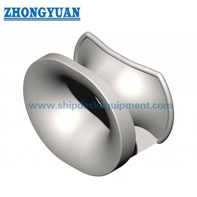 DIN 81915 Form A Casting Steel Bulwark Mounted Mooring Chock Ship Towing Equipment