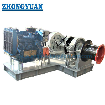 17.5-50mm Diesel Engine Driven Marine Anchor Windlass for Ship Deck | Anchor Windlass with Engine Selection