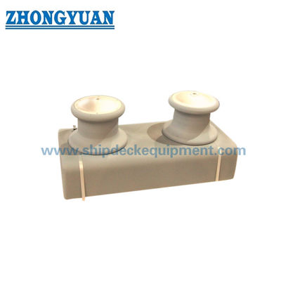 Open-Type 2-Roller Shipside Fairlead for Ship Mooring | JIS F 2014-1987 Type AF