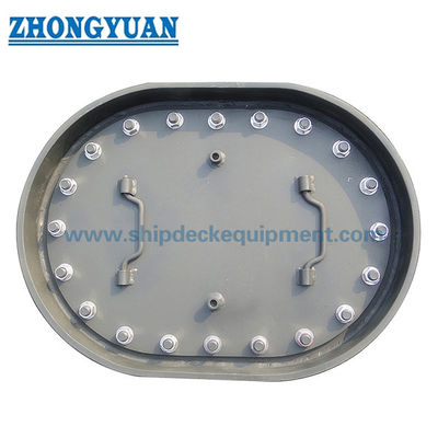 ISO 5894 Type DO Multi Bolts Manhole With Recessed Top Cover Marine Outfitting
