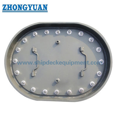 Recessed Marine Manhole Cover with Multi-Bolt Fastening | ISO 5894 Type DO