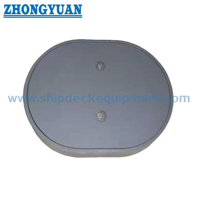 Recessed Marine Manhole Cover with Multi-Bolt Fastening | ISO 5894 Type DO