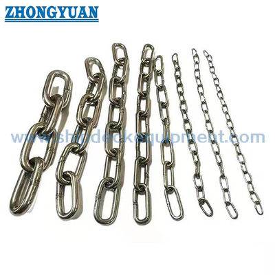 304 Stainless Steel Open Link Anchor Chain For Yacht Anchor And Anchor Chain
