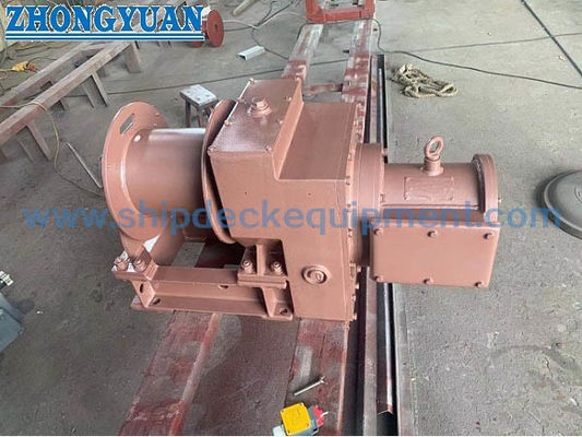 10/16 kN ISO 7364 Electric Accommodation Ladder Winch | Single Drum with Manual Backup