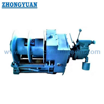 5-30kN Marine Pilot Ladder Winch ISO 7364 Pneumatic Split Drum Driven