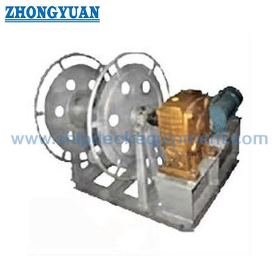 26–32mm Electric Steel Wire Rope Reel | Single Drum Marine Rope Storage for Ship Deck