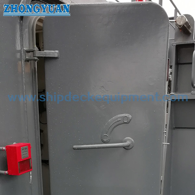 Single Lever Quick Action Hinged Steel Weathertight Door Marine Outfitting