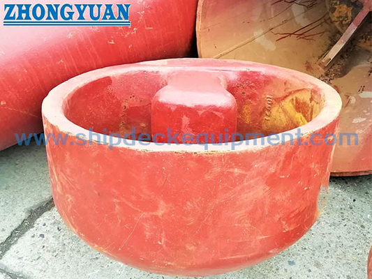 Casting Steel Recessed Bitts Ship Towing Equipment Ship Towing Equipment