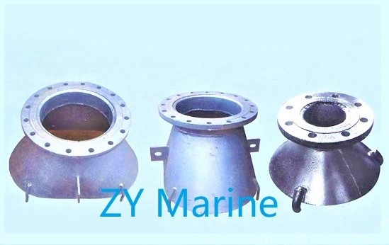 JIS F 3020-1985 Type A Round Type Suction Bell Mouth Marine Pipe Fittings