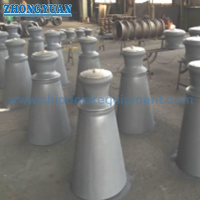 DN100mm–450mm Pedestal Roller Fairlead with Cleat | Verified SWL (254–1766 kN) for Ship Mooring