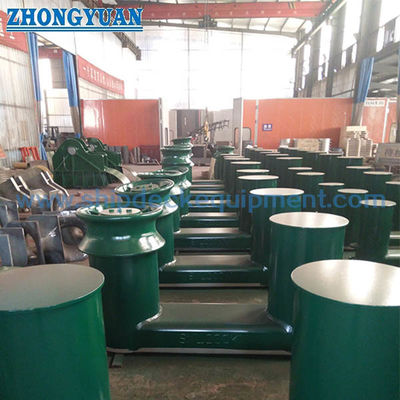 125–250 mm Inclined Double-Bitt Mooring Bollard | CB/T 169-2011 Type B Double-Base